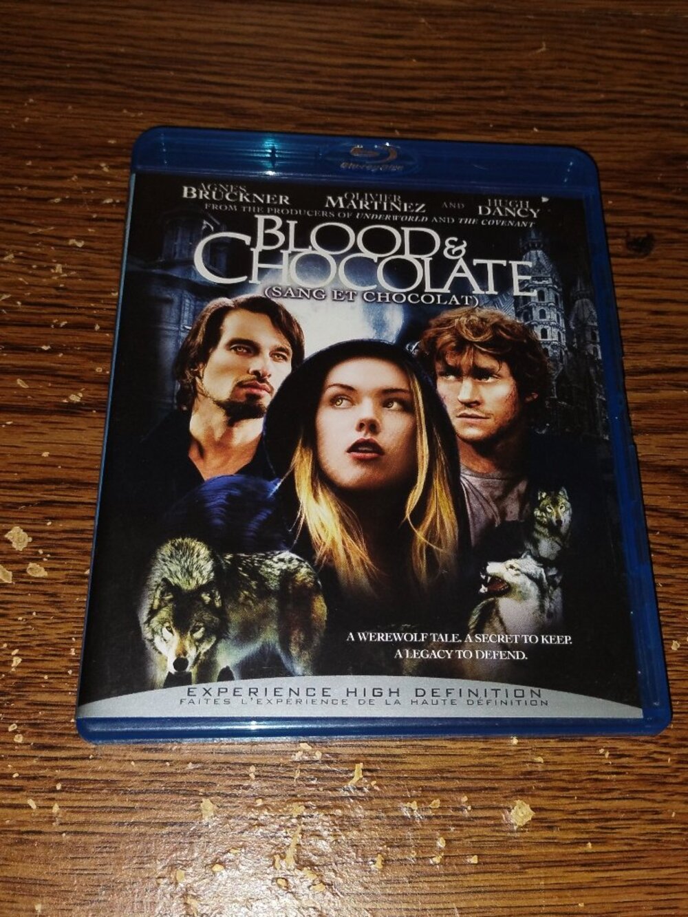 Blood and Chocolate (Blu-ray Disc, 2007, Canadian)